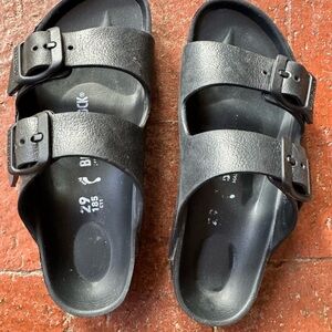 Birkenstock Black Footbed Detail